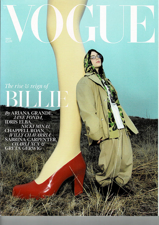 British Vogue Magazine May 2025 Billie Eilish