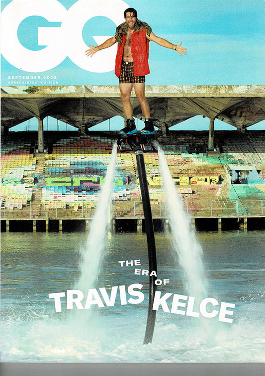 GQ USA Magazine September 2025 Travis Kelce Taylor Swift