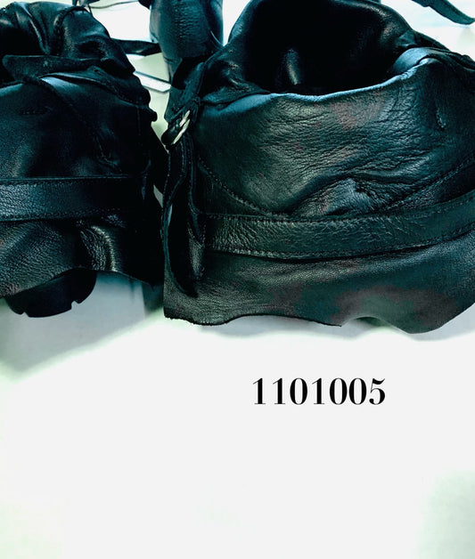 No. DESTRUCTION LEATHER BOOTS